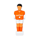 Voetbaltafel poppetje Pegasi | Oranje-wit | 12.7