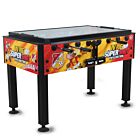 Bedrukte  Voetbaltafel Pegasi | Forza Black | Glasplaat