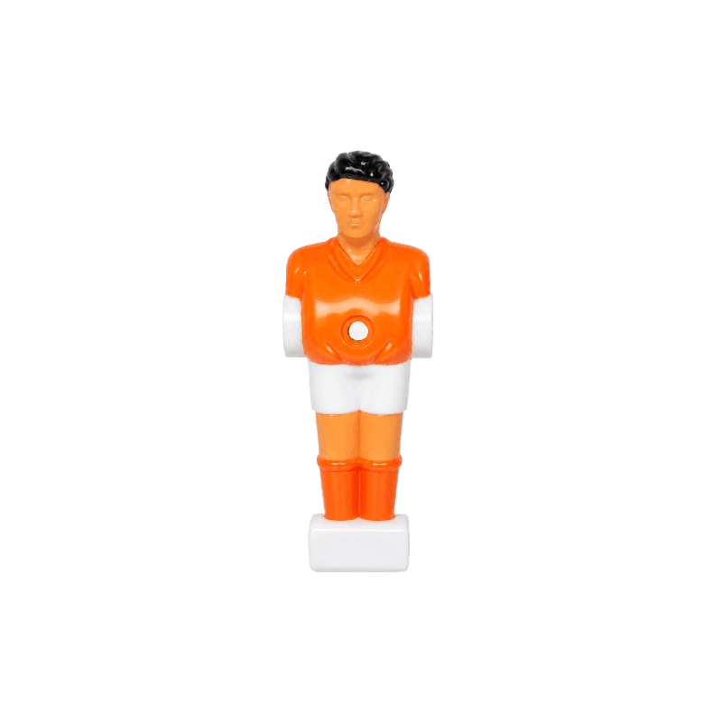 Voetbaltafel poppetje Pegasi | Oranje-wit | 12.7
