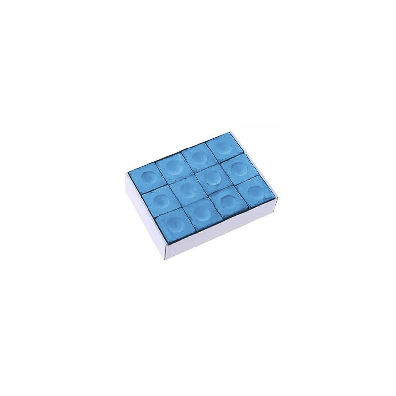Biljart krijt blauw