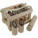 Number Kubb Original, rubberhout, in houten kist