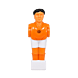 Voetbaltafel poppetje Pegasi | Oranje-wit | 15.8
