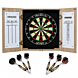 Pegasi dartbord cabinet set Oak