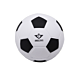 Mini voetbal soft foam zwart-wit