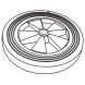 Wiel tbv Pegasi 800 - 1000 serie