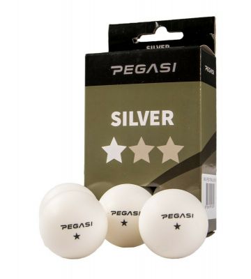 Pegasi 1 ster pingpong ballen 6st. Wit