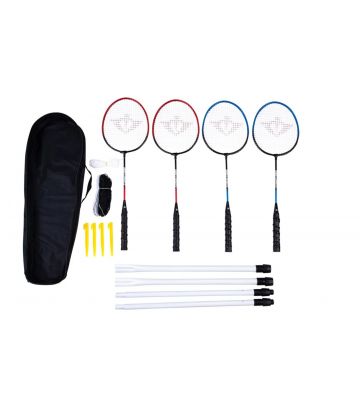 Badminton net set 4 spelers