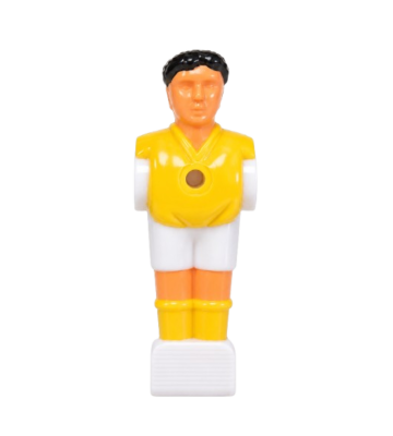 Voetbaltafel poppetje Pegasi | Geel-wit | 15.8