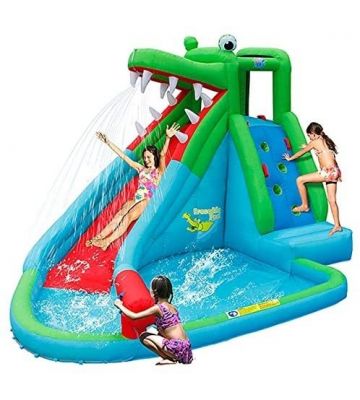 Happy Hop Crocodile Waterslide