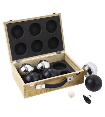 Jeu de Boules set - 6 ballen in luxe koffer