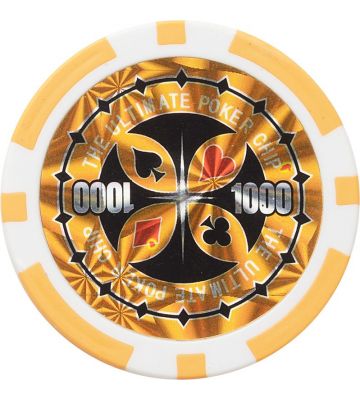 Ultimate pokerchip 11.5g - Value 1000 - 25st.
