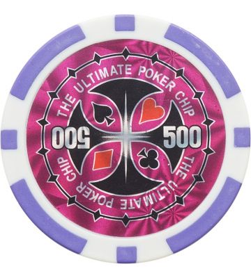 Ultimate pokerchip 11.5g - Value 500 - 25st.