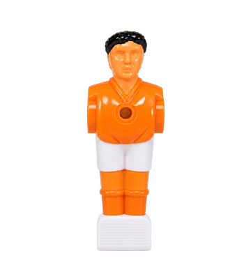Voetbaltafel poppetje Pegasi | Oranje-wit | 15.8