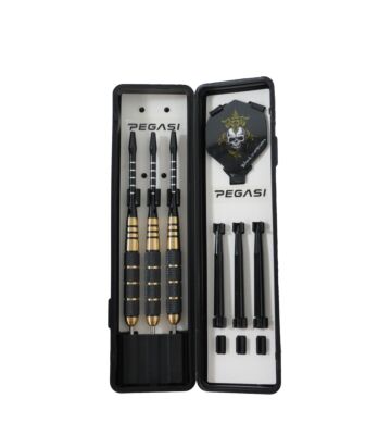 Pegasi dartpijlen set 22gr. Golden Skull