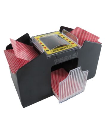 Pegasi kaartenschudmachine 4 decks