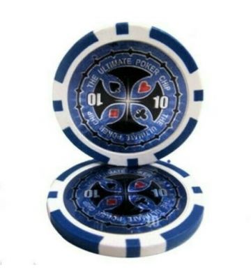 Ultimate pokerchip 11.5g - Value 10 - 25st.