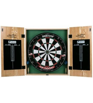 Dartbord cabinet set Gary Anderson 