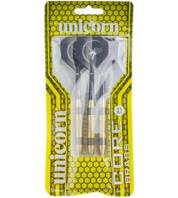 Unicorn Core Brass dartpijlen set 21/23/25 gr. 