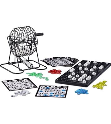 Pegasi bingomolen set – zwart metaal 