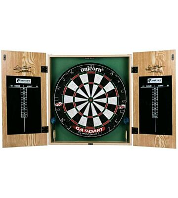 Dartbord cabinet set Gary Anderson 