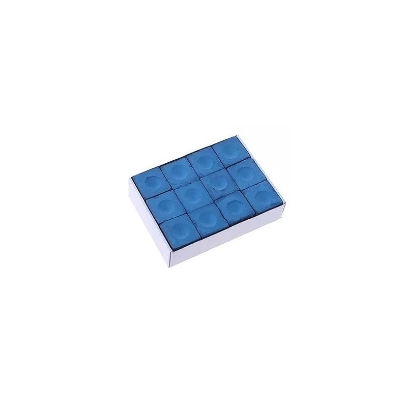 Biljart krijt Blauw 12st.