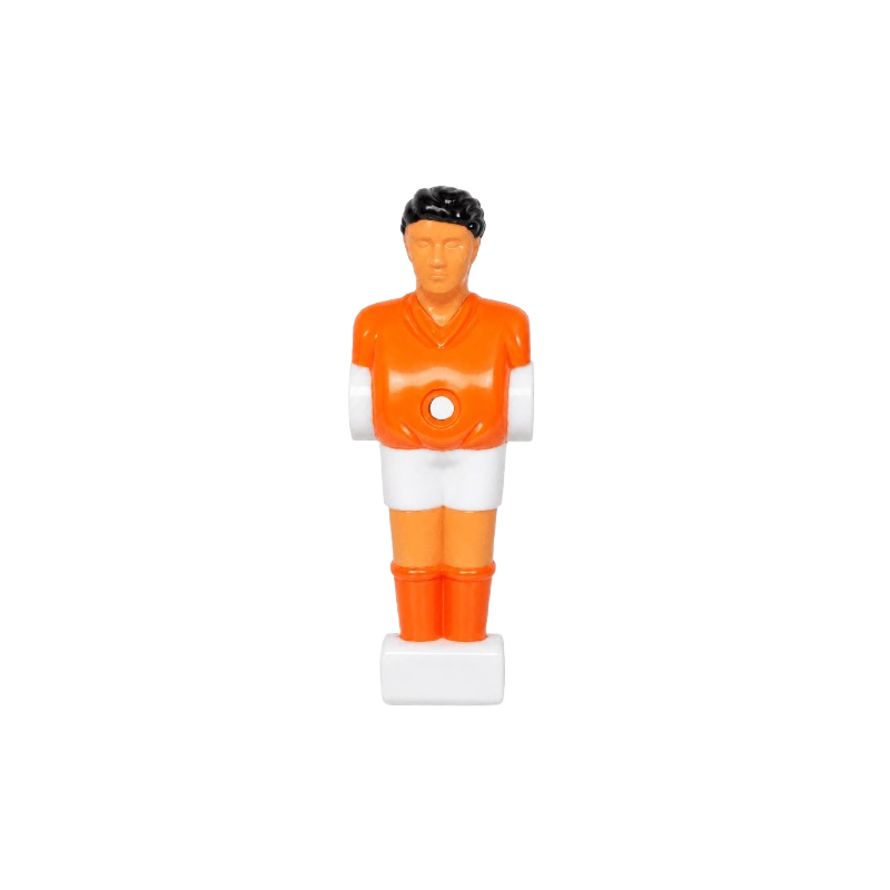 Voetbaltafel poppetje Pegasi | Oranje-wit | 12.7