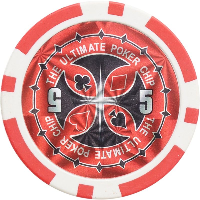 Ultimate pokerchip 11.5g - Value 5 - 25st.