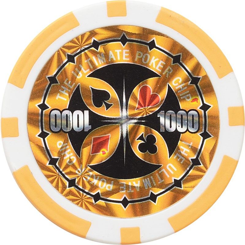 Ultimate pokerchip 11.5g - Value 1000 - 25st.
