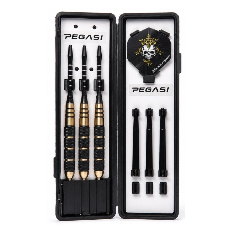 Pegasi dartpijlen set 22gr. Golden Skull
