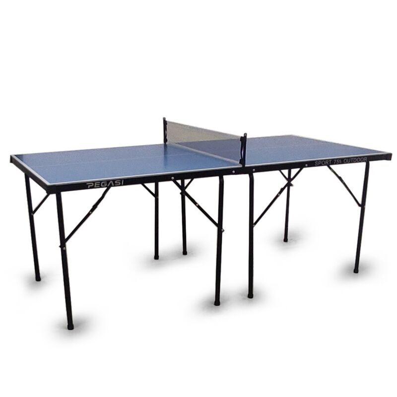 Tafeltennistafel 75% Midi Pegasi Sport Blue Outdoor 