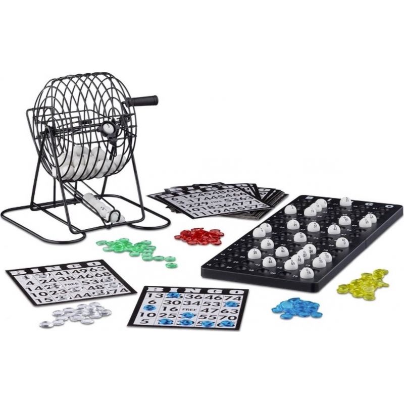 Pegasi bingomolen set – zwart metaal 