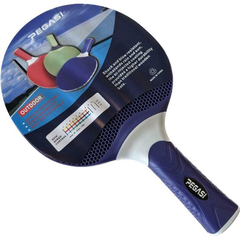 Pegasi outdoor tafeltennisbatje Blue