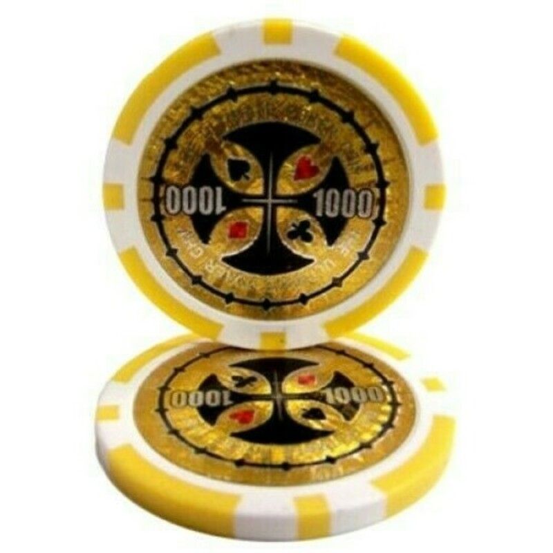 Ultimate pokerchip 11.5g - Value 1000 - 25st.