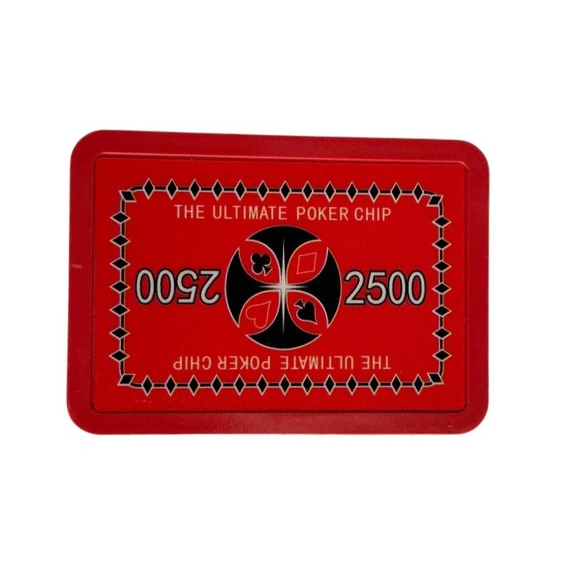 Ultimate Poker Plaque 16g - Value 2500 - 10st.