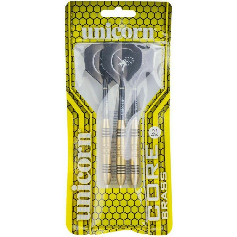 Unicorn Core Brass dartpijlen set 21/23/25 gr. 